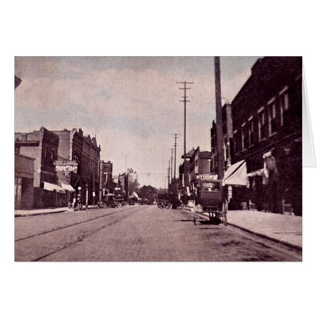 Fairmount Indiana Main Street (Voorkant Horizontaal)