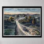 Fairmount Park Columbia Railroad Philadelphia PA Poster (Voorkant)