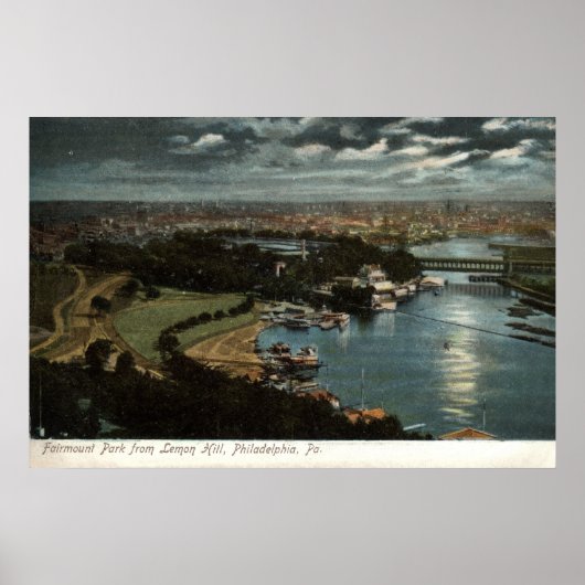 Fairmount Park, Philadelphia 1906  Poster (Voorkant)