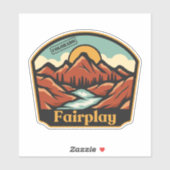 Fairplay, Colorado Sticker (Vel)