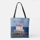 FAirport Harbor West Breakwater Light canvas tas (Achterkant)