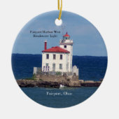 FAirport Harbor West Breakwater Light ornament (Voorkant)