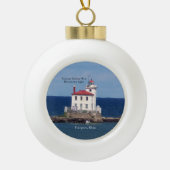 FAirport Harbor West Breakwater Light ornament (Voorkant)