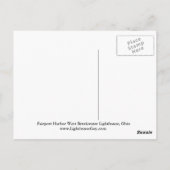 FAirport Harbor West Breakwater Lighthouse Briefkaart (Achterkant)