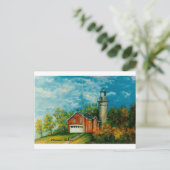 FAirport Lighthouse Musium 1997 Briefkaart (Staand voorkant)