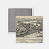 Fairview Boerderij en Sanitarium, Kansas Magneet (Voorkant / Achterkant)