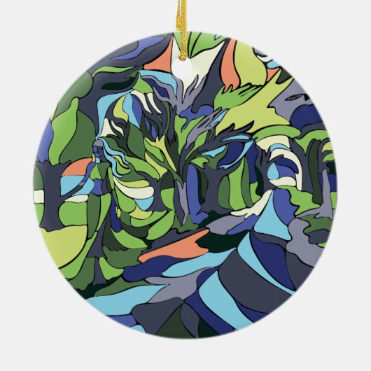 Fairview Park Keramisch Ornament (Achterkant)