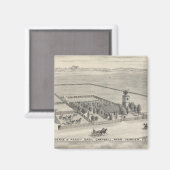 Fairview res, ranches magneet (Voorkant / Achterkant)