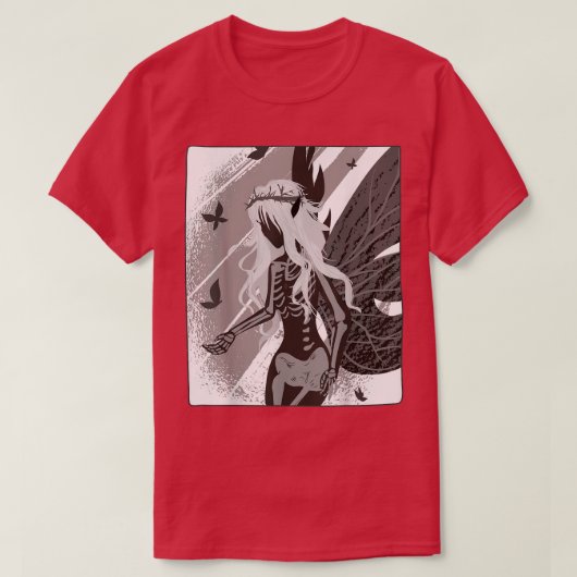 Fairwave Faecore Occult Gothic Fairy Grunge Dark T-shirt (Design voorkant)