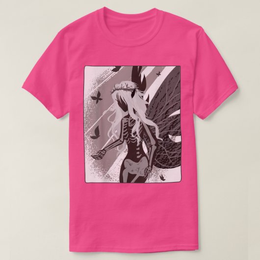 Fairwave Faecore Occult Gothic Fairy Grunge Dark T-shirt (Design voorkant)