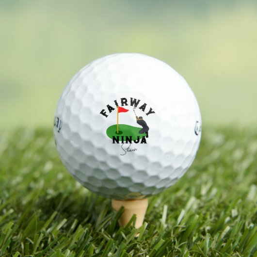 Fairway Ninja Golf, #fathersdaygift Aangepast Golfballen (Insitu Shirt)