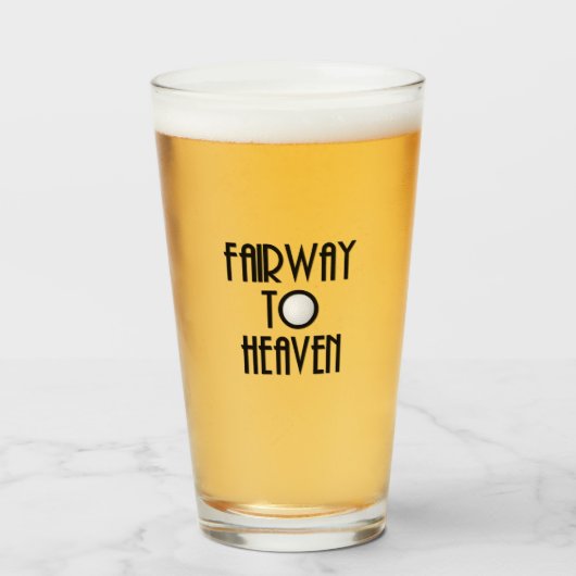 Fairway to Heaven Glass Glas (Voorkant gevuld)