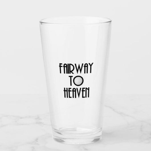 Fairway to Heaven Glass Glas (Voorkant)
