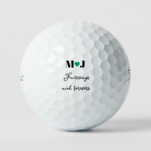 'Fairways en Forevers' Golfcursus Huwelijksgunsten Golfballen