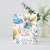 Fairy 1e verjaardag Fairytale Fairycore Verjaardag (Staand voorkant)