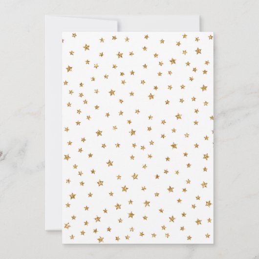 Fairy 1st Birthday - Goud Blauwgroen Paarse Roze Kaart (Achterkant)