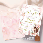 Fairy 2e Verjaardag Uitnodiging