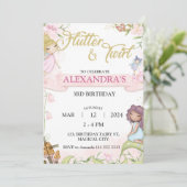 Fairy 3e 4e 5e 6e 7e 8e Verjaardagspaddenstoel Kaart (Staand voorkant)