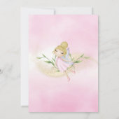 Fairy 3e 4e 5e 6e 7e 8e Verjaardagspaddenstoel Kaart (Achterkant)