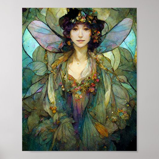 Fairy 4 Fantasy Art Poster (Voorkant)