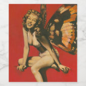  Fairy Aangepaste Wijnlabel Wijn Etiket (Enkel label)