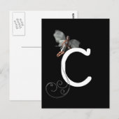 Fairy Alphabet Briefkaart (Voorkant / Achterkant)