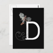 Fairy Alphabet Briefkaart (Voorkant / Achterkant)