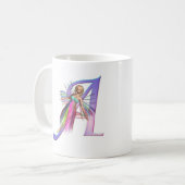 Fairy Alphabet - letter A Koffiemok (Voorkant links)