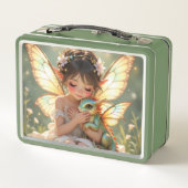 Fairy and Dragon | Chibi Anime Fairy Tale (Achterkant)