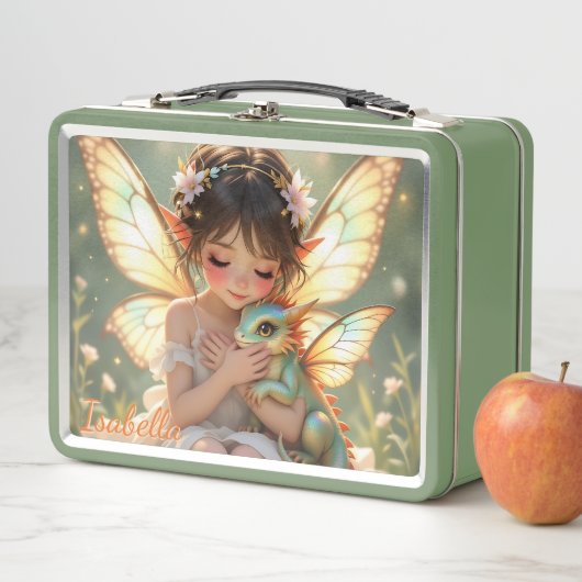 Fairy and Dragon | Chibi Anime Fairy Tale (In situ)