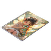 Fairy and Dragon | Chibi Anime Fairy Tale Notitieboek (Linkerzijde)