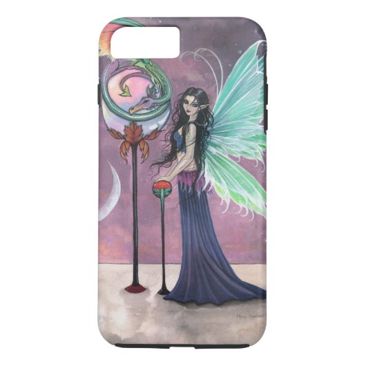 Fairy and Dragon Fantasy Art Case-Mate iPhone Case (Achterkant)