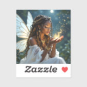 Fairy and Gold Dust Sticker (Vel)