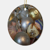 Fairy and Snowman Ornament (Links)