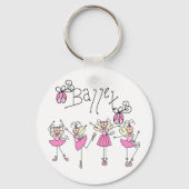 Fairy Angel Ballet Sleutelhanger (Voorkant)