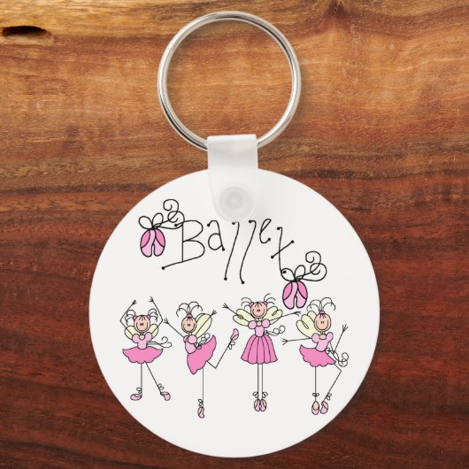 Fairy Angel Ballet Sleutelhanger (Voorkant)
