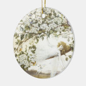 Fairy Ariel 1858 Keramisch Ornament (Links)