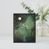 Fairy art briefkaarten - "Crystal Water Sprite" (Staand voorkant)