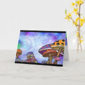 Fairy Art Kaart (Gele Bloem)