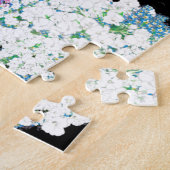 Fairy Art van LeahG Blauw roze zwart wit Legpuzzel (Zijkant)