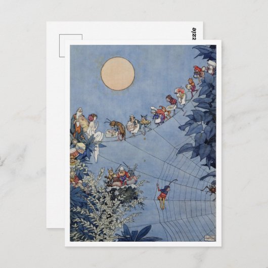  Fairy Art William Heath Robinson Briefkaart (Voorkant / Achterkant)