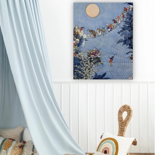 Fairy Art William Heath Robinson Poster