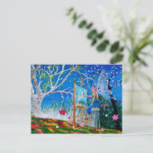 Fairy Artist Faery Briefkaart (Staand voorkant)