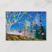 Fairy Artist Faery Visitekaartje (Achterkant)