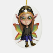 Fairy Aviator Keramisch Ornament (Voorkant)