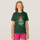 Fairy Baby Girls' Basic T-Shirt (Voorkant volledig)