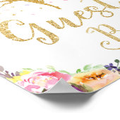 Fairy Baby shower Guest Book Sign Poster Girl (Hoek)