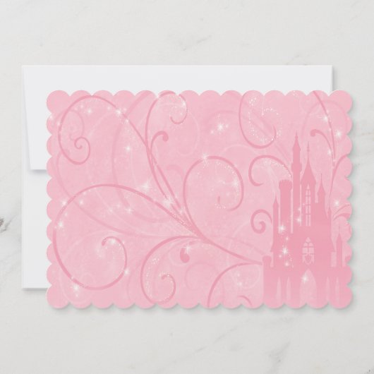 Fairy Baby shower Invitation Kaart (Achterkant)