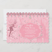 Fairy Baby shower Invitation Kaart (Voorkant)