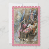  Fairy Baby shower Kaart (Voorkant)